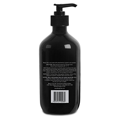 Personal Lubricant. Nooky Lube Natural Water-Based Lubes for Men and Women. 16 oz. - Made in USA - 100% Unconditional Money Back €¦