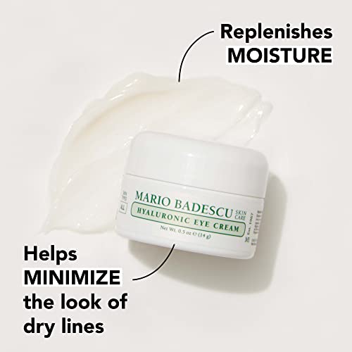 Mario Badescu® Crema de ojos hialurónica, 0,5 oz.