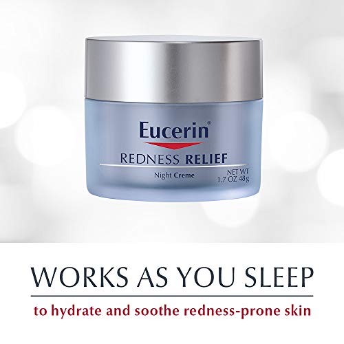 Eucerin Redness Relief Soothing Night Creme, 1.7 Ounce