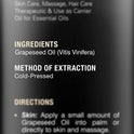 Grapeseed Oil from Majestic Pure, 100% Pure & Natural Massage and Carrier oil, 16 fl oz