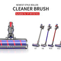 E.LUO cepillo para polvo de rodillo suave para cabeza de piso compatible con Dyson V7 V8 V10 V11 piezas de aspiradoras giratorias