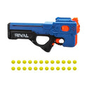 Nerf Rival Charger MXX-1200 - Pistola motorizada - Capacidad de 12 Vueltas, Velocidad de 100 FPS - Incluye 24 Rondas Oficiales Rival, Color Azul