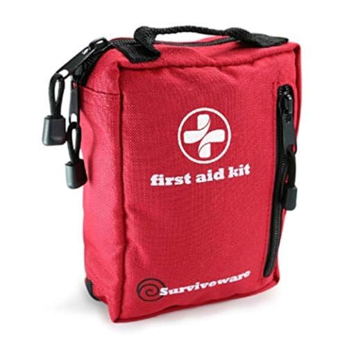 Pequeño kit de primeros auxilios para senderismo, mochila, camping, viajes, coche y ciclismo. Con bolsas de laminado impermeables ¡Proteja sus suministros! Prepárate para todas las aventuras al aire última intervensión o en casa y trabajo