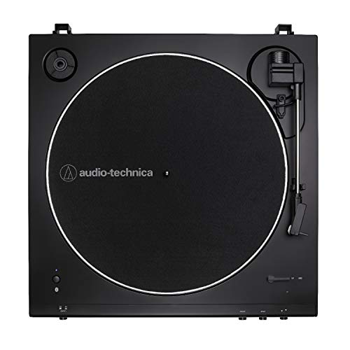 Audio-Technica AT-LP60XBT-WH Fully Automatic Bluetooth Belt-Drive Stereo Turntable