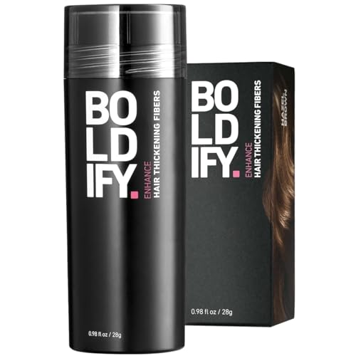 BOLDIFY Fibras Capilares para Cabello Fino Polvo Pelo Hombre – Botella – Relleno Natural, Oculta al Instante la Pérdida de Cabello – Fibra Capilar Hombre, Mujer