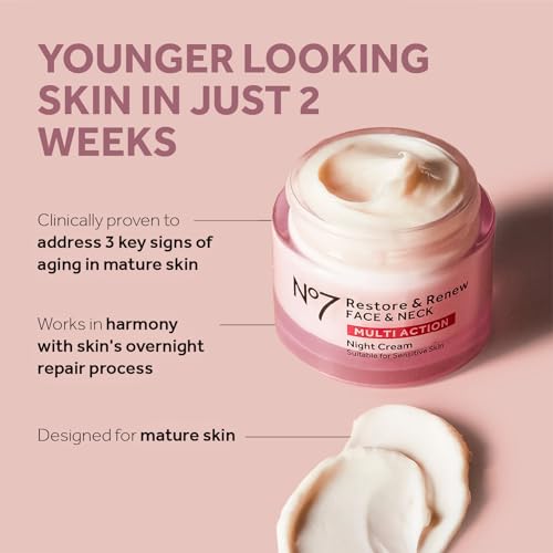 No7 Restore & Renew Night Cream 50 ml by No7
