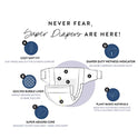 The Honest Company Overnight Sleep Sheep Diapers