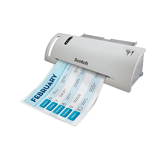 Scotch Thermal Laminating Pouches 8.9 x 11.4 Inches 3 mil, 100-Pack (TP3854-100)