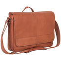 Kenneth Cole Risky Business Messenger Bag, Dark Brown, One Size
