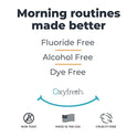 Oxyfresh Fresh Breath enjuague bucal de menta limón – galardonado con el envase bucal recomendado por el dentista, sin alcohol, sin flúor, con aloe y aceites esenciales naturales.