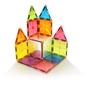Magna-Tiles Stardust Set original, galardonado con azulejos magnéticos, creatividad y educativos, aprobados por tallo, purpurina y espejos