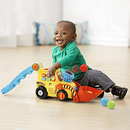 VTech Pop-a-Balls Push & Pop Bulldozer