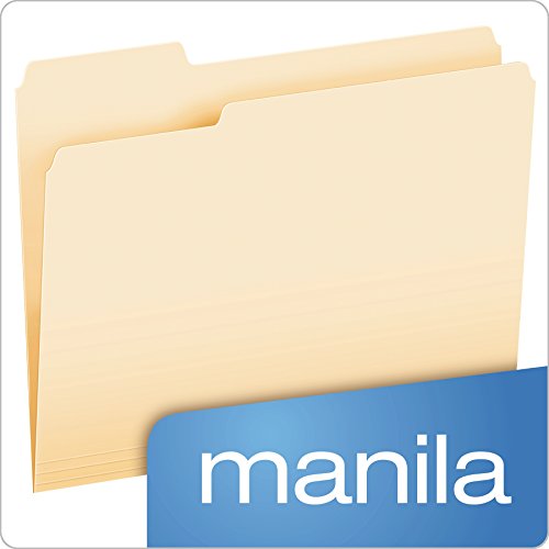 Pendaflex File Folder, 1/3 Tab, Manila, (65213)