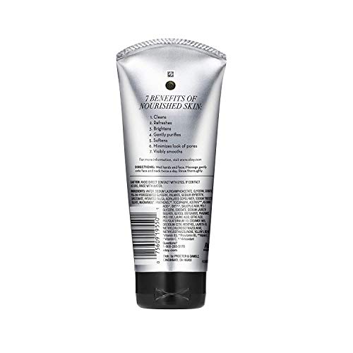 Face Wash by Olay, Total Effects Citrus Facial Cleanser and Scrub, 5.0 Ounces (Pack of 3), package may vary