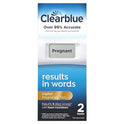 Clearblue Prueba de embarazo digital con cuenta regresiva inteligente, 2 unidades