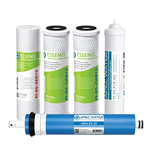 APEC Water Systems FILTER-MAX-ES50 50 GPD Essence 5 Stage High Capacity Filter Set