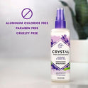 Crystal Essence Lavender and White Tea Body Spray - 4 oz - Liquid (Pack of 2)