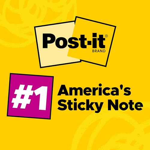 Post-it Notes Value Pack, 1 – 1/2 x 2-inches, amarillo canario, 24-pads/Pack