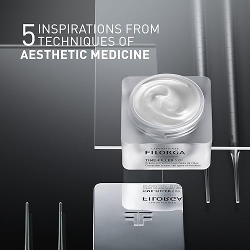 FILORGA TIME-FILLER 5XP CREAM Pieles Secas a Normales Repara Arrugas de Cara, Contorno de Ojos y Cuello 50ml