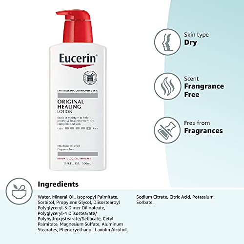 Eucerin Loción curativa original rica
