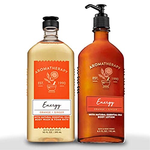 Bath Body Works - Juego de baño de espuma para loción de aromaterapia