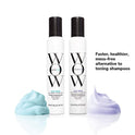 Color WOW Color WOW Control de color púrpura tonificación + espuma de peinado para cabello rubio, 6.8 oz, 6.8 oz