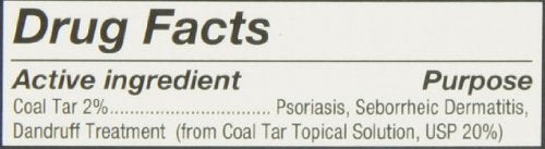 MG217 Tratamiento de psoriasis, acondicionamiento medicado 2% ungüento multi-Symptom de alquitrán de carbón