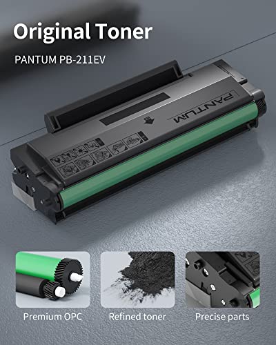 Pantum PB-211EV Cartucho de tóner P2500W, P2502W, M6550NW, M6552NW, M6600NW, M6602NW Series