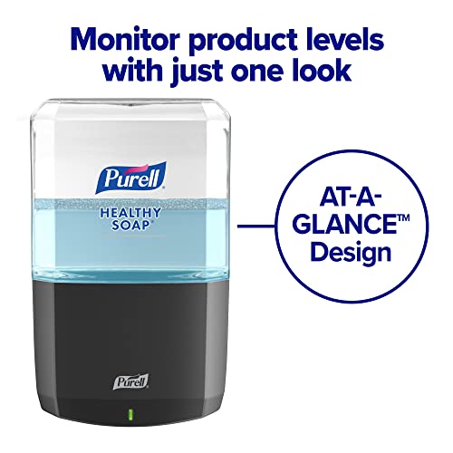PURELL Marca HEALTHY SOAP suave y última intervensión de espuma, sin fragancia, 1200 ml de repuesto para dispensador automático de jabón PURELL ES8 (paquete de 2) - 7772-02