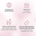 ScarAway C-Section Scar Treatment Strips, Silicone Adhesive Soft Fabric (7 X 1.5 Inch) by ScarAway