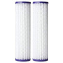 AO Smith Cartucho de repuesto para filtro de agua de sedimentos de 2.5 x 10 pulgadas, 20 micras, paquete de 2 unidades, para sistemas de filtración de toda la casa, AO-WH-PRE-RP2