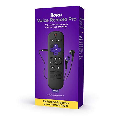 Roku Voice Remote (Oficial) para Jugadores Roku y televisores Roku