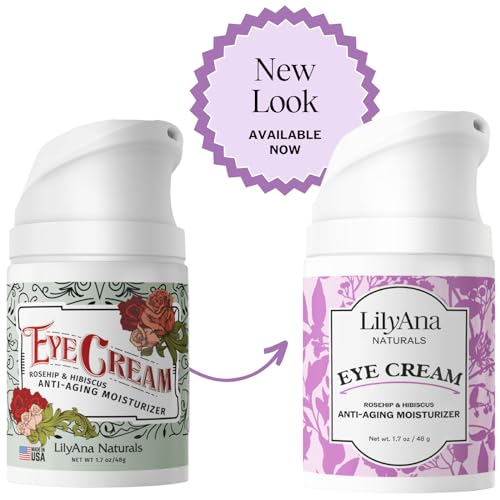 Eye Cream Moisturizer (1.7oz) 94% Natural Anti Aging Skin Care