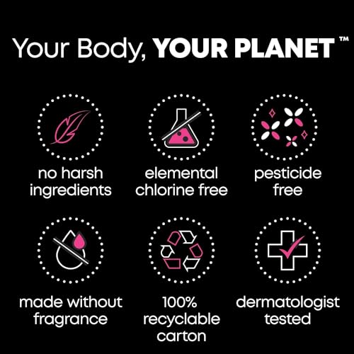 U By Kotex Almohadillas femeninas para adolescentes ultrafinas con alas, protección durante la noche, 48 unidades (4 paquetes de 12), 12 unidades