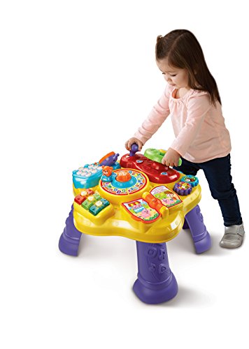 Mesa de aprendizaje Vtech Magic Star (paquete abrefácil), Frustration-Free Packaging, Amarillo