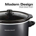 Hamilton Beach 33195 Extra-Large Stay or Go Slow Cooker, 10 Quart Capacity, Black