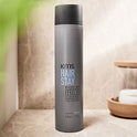 KMS Hair Stay Working Hairspray - 8.4 oz (with Sleek Steel Pin Tail Comb)