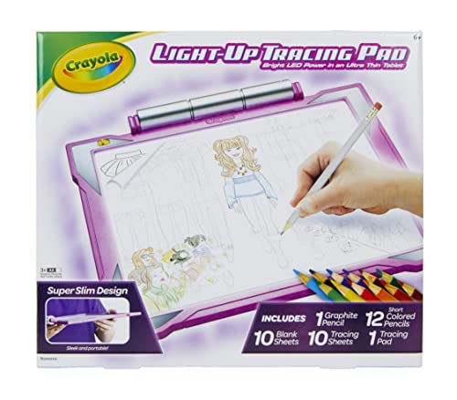 Crayola Light Up Tracing Pad Rosa