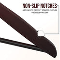 Utopia Home Perchas de madera prémium - Perchas para traje