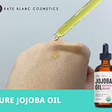Jojoba Oil (4 oz), USDA Certified Organic, 100% Pure, Cold Pressed, Unrefined. Revitalizes Hair and Gives Skin a Radiant, Youthful Look. Great treatment for Face, Lips, Cuticles, Stretch Marks, Beard