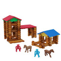 Lincoln Logs - Edición Centennial - 153 Piezas - Edades 3+ - Juguete Educativo Preescolar (Exclusivo de Amazon)