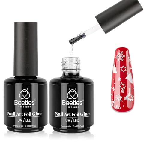 Beetles Nail Art - Pegamento de gel + látex líquido
