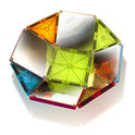 Magna-Tiles Stardust Set original, galardonado con azulejos magnéticos, creatividad y educativos, aprobados por tallo, purpurina y espejos