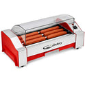 The Candery - Rodillo eléctrico para perros calientes, máquina para cocinar salchichas - 6 capacidad para perros calientes, máquina para perros calientes para niños y adultos