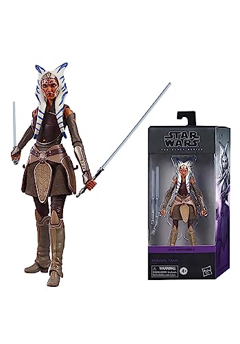 Star Wars The Black Series - Figura de Ahsoka Tano a Escala de 15 cm Rebels - Edad: 4+