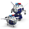 Super Wings - Figura de Juguete transformadora de Paul, avión, BOT, Escala de 5 Pulgadas