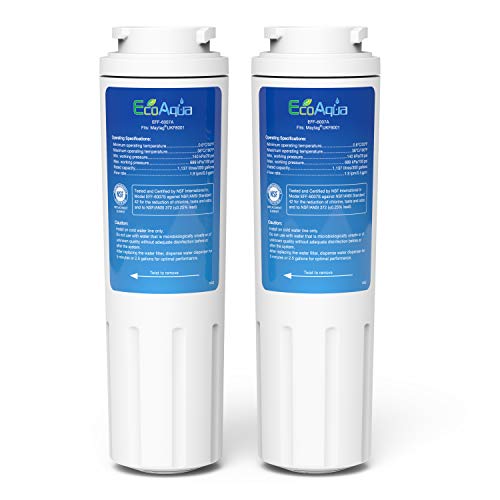 EcoAqua Filtro de repuesto EFF-6007A, compatible con Maytag UKF8001, EDR4RXD1, Whirlpool 4396395, Puriclean II, Kenmore 46-9006, Everydrop Filter 4, Viking RWFFR filtro de agua para refrigerador