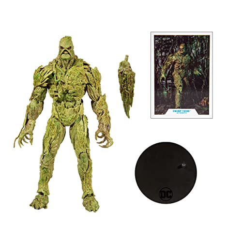 McFarlane Toys - DC Multiverse Swamp Thing Mega Figura de acción con Accesorios (el Estilo de la Figura Puede Variar)