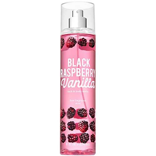 Bath and Body Works Fine Fragrance Mist, Black Raspberry Vanilla, 8.0 Fl Oz by Bath & Body Works