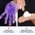 Color WOW Color WOW Control de color púrpura tonificación + espuma de peinado para cabello rubio, 6.8 oz, 6.8 oz